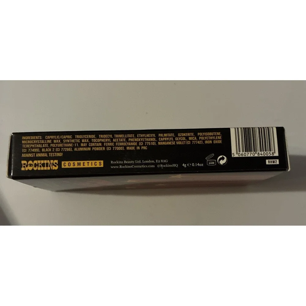 Rockins Cosmetics Hot Mess Threesome Glitter Gel Eye Pens Black Blue Green NEW